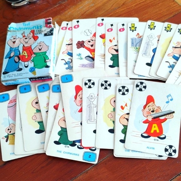 🐿️  Vintage VINYL Album Christmas with the Chipmunks ALVIN, SIMON & THEODORE - Picture 12 of 16